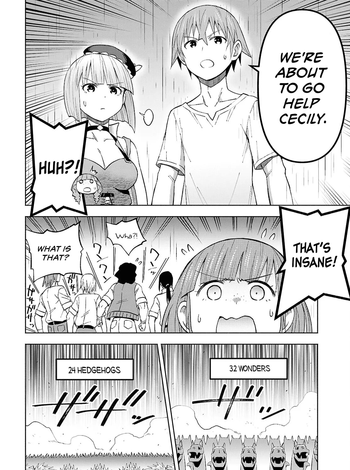 Dungeon Tou de Yadoya wo Yarou! Souzou Mahou wo Moratta Ore no Hosoude Hanjouki Chapter 50 page 43 - 