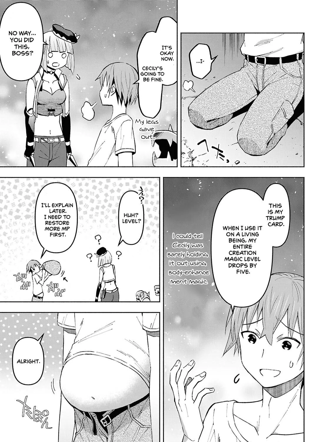 Dungeon Tou de Yadoya wo Yarou! Souzou Mahou wo Moratta Ore no Hosoude Hanjouki Chapter 51 page 19 - 