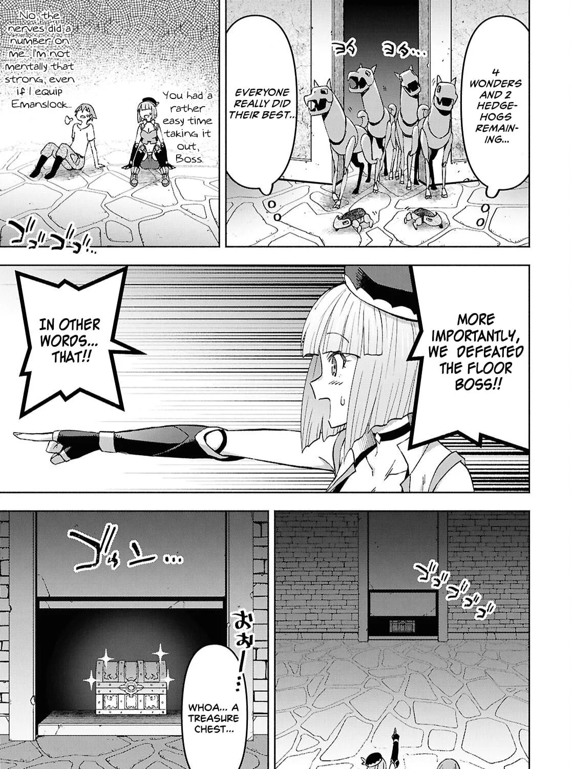 Dungeon Tou de Yadoya wo Yarou! Souzou Mahou wo Moratta Ore no Hosoude Hanjouki Chapter 51 page 39 - 
