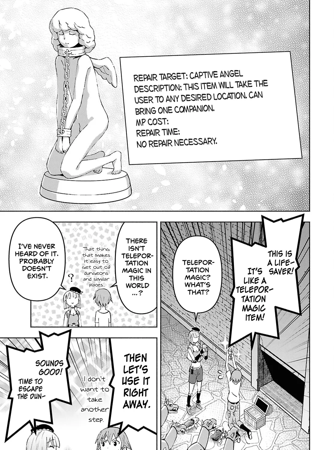 Dungeon Tou de Yadoya wo Yarou! Souzou Mahou wo Moratta Ore no Hosoude Hanjouki Chapter 51 page 43 - 
