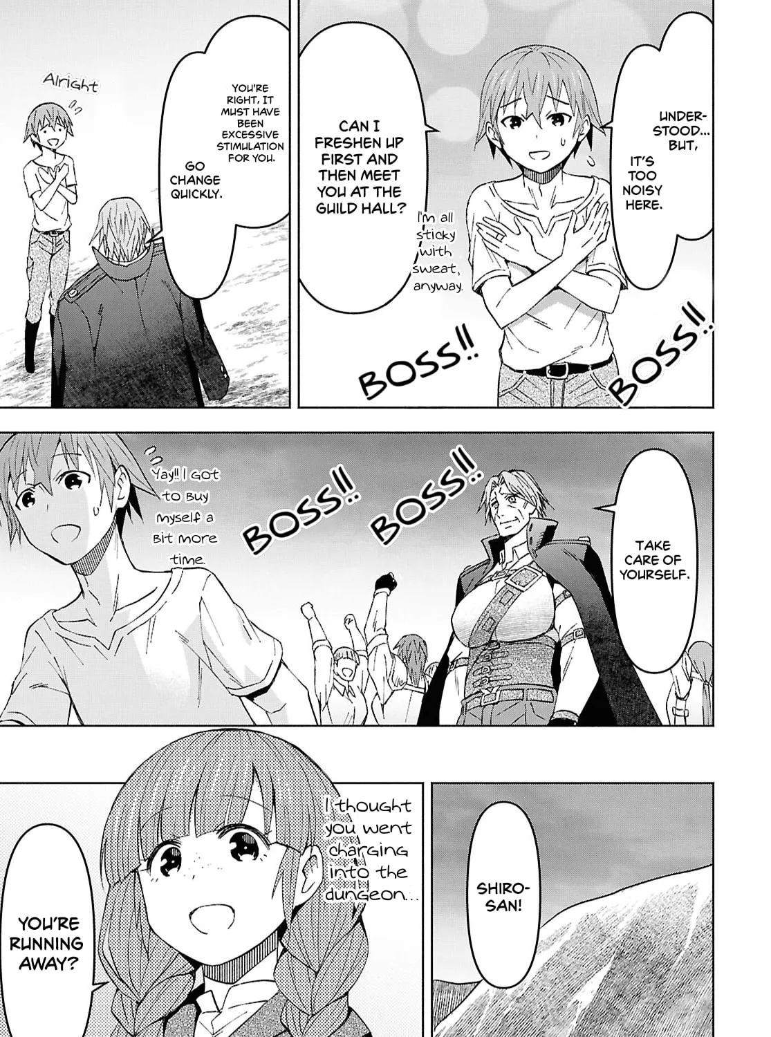 Dungeon Tou de Yadoya wo Yarou! Souzou Mahou wo Moratta Ore no Hosoude Hanjouki Chapter 51 page 55 - 