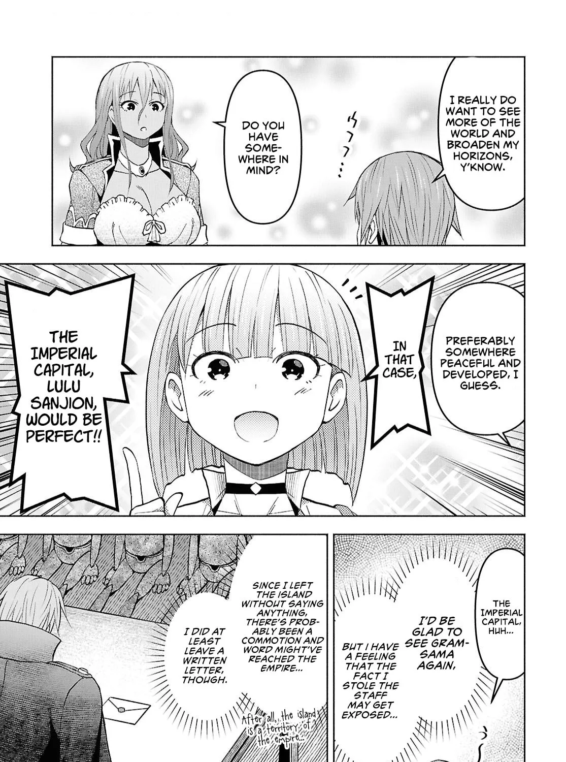 Dungeon Tou de Yadoya wo Yarou! Souzou Mahou wo Moratta Ore no Hosoude Hanjouki Chapter 52 page 45 - 