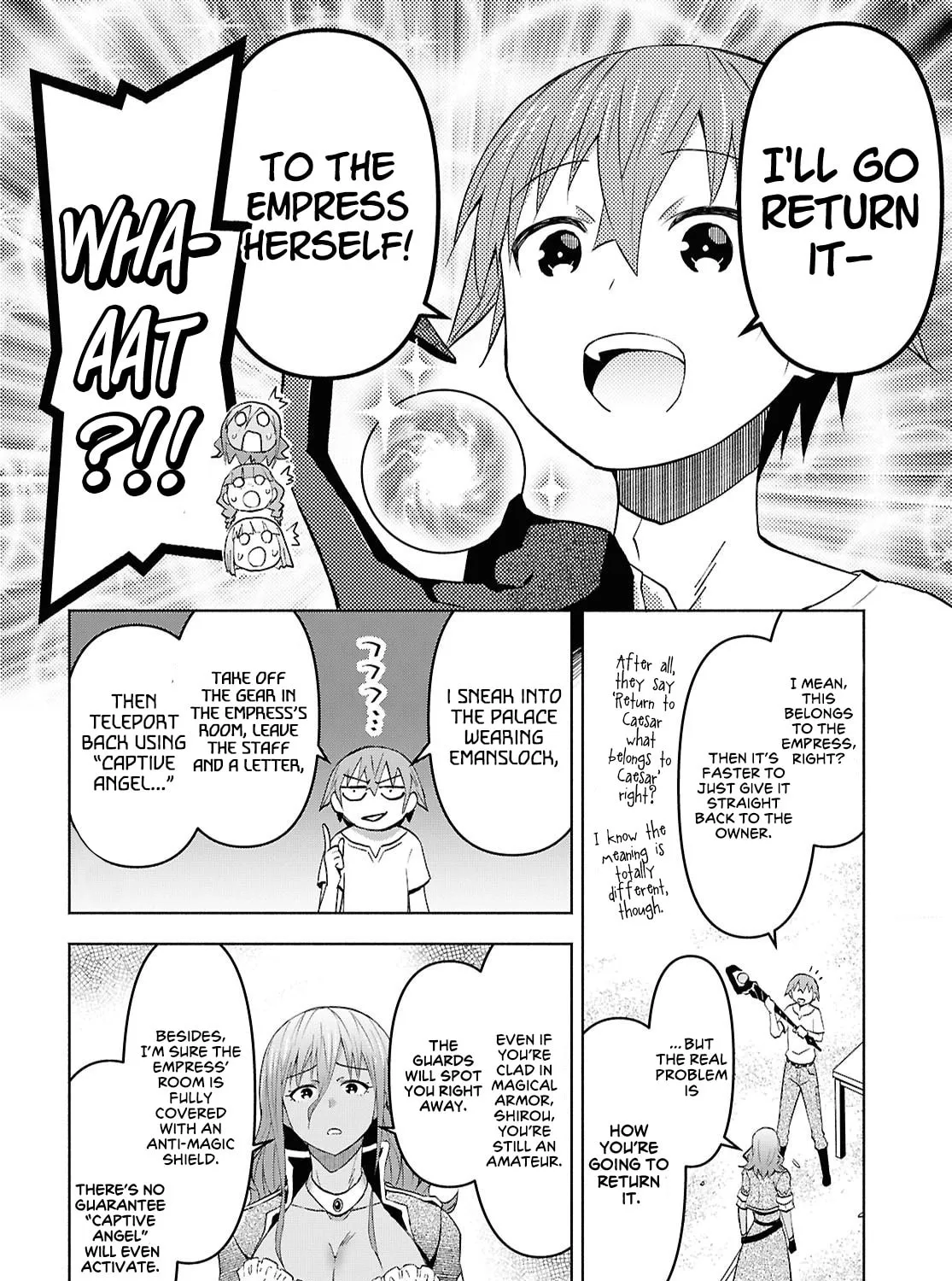 Dungeon Tou de Yadoya wo Yarou! Souzou Mahou wo Moratta Ore no Hosoude Hanjouki Chapter 52 page 55 - 