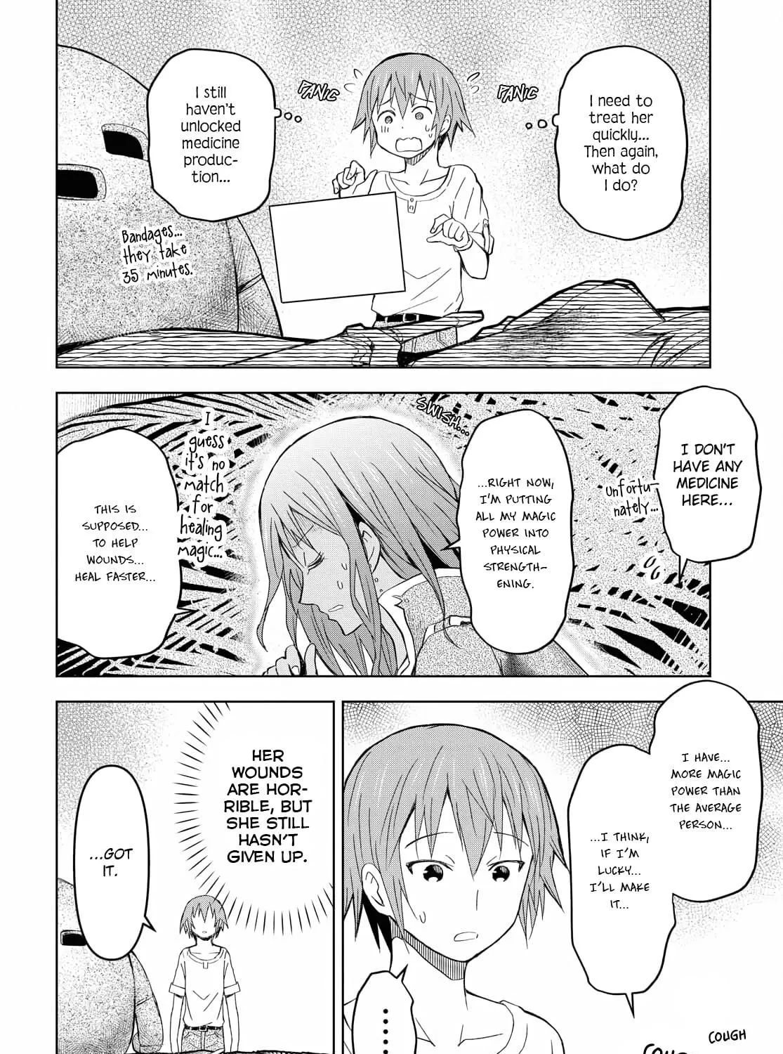 Dungeon Tou de Yadoya wo Yarou! Souzou Mahou wo Moratta Ore no Hosoude Hanjouki Chapter 8 page 39 - 