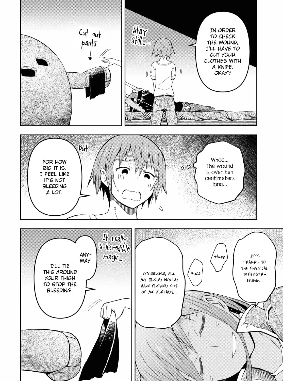 Dungeon Tou de Yadoya wo Yarou! Souzou Mahou wo Moratta Ore no Hosoude Hanjouki Chapter 8 page 43 - 