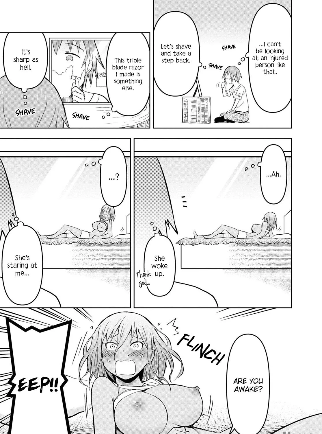 Dungeon Tou de Yadoya wo Yarou! Souzou Mahou wo Moratta Ore no Hosoude Hanjouki Chapter 8 page 53 - 