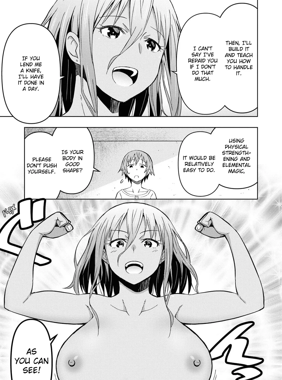 Dungeon Tou de Yadoya wo Yarou! Souzou Mahou wo Moratta Ore no Hosoude Hanjouki Chapter 9 page 37 - 