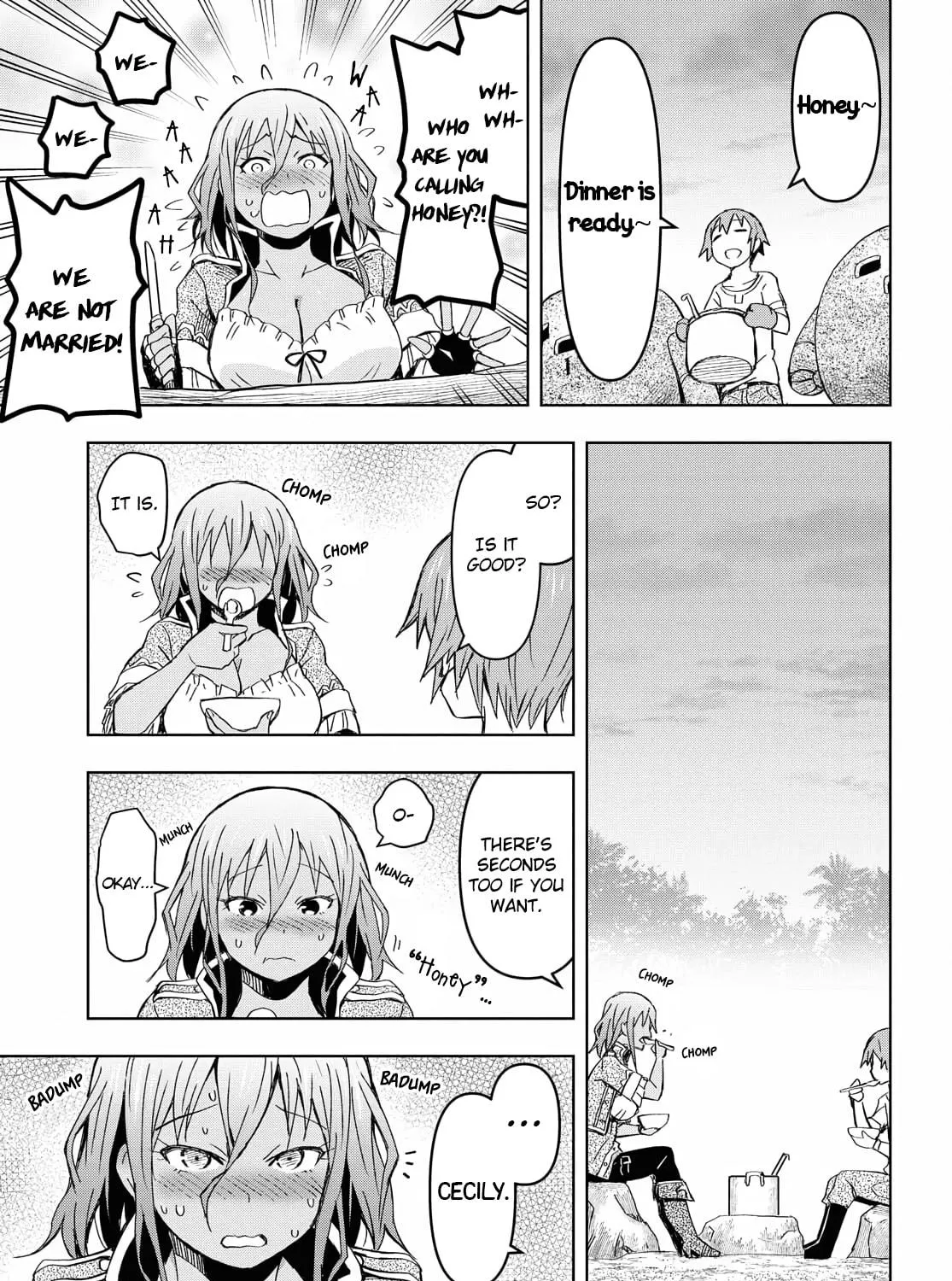 Dungeon Tou de Yadoya wo Yarou! Souzou Mahou wo Moratta Ore no Hosoude Hanjouki Chapter 9 page 53 - 