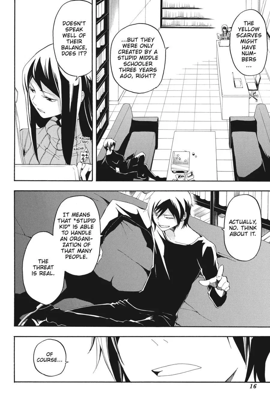 Durarara!! - Yellow Scarves Arc Chapter 1 page 17 - 