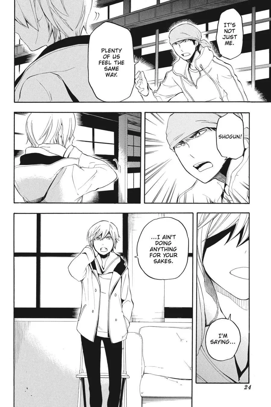 Durarara!! - Yellow Scarves Arc Chapter 1 page 24 - 