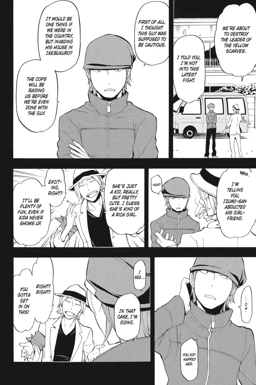 Durarara!! - Yellow Scarves Arc Chapter 10 page 18 - 