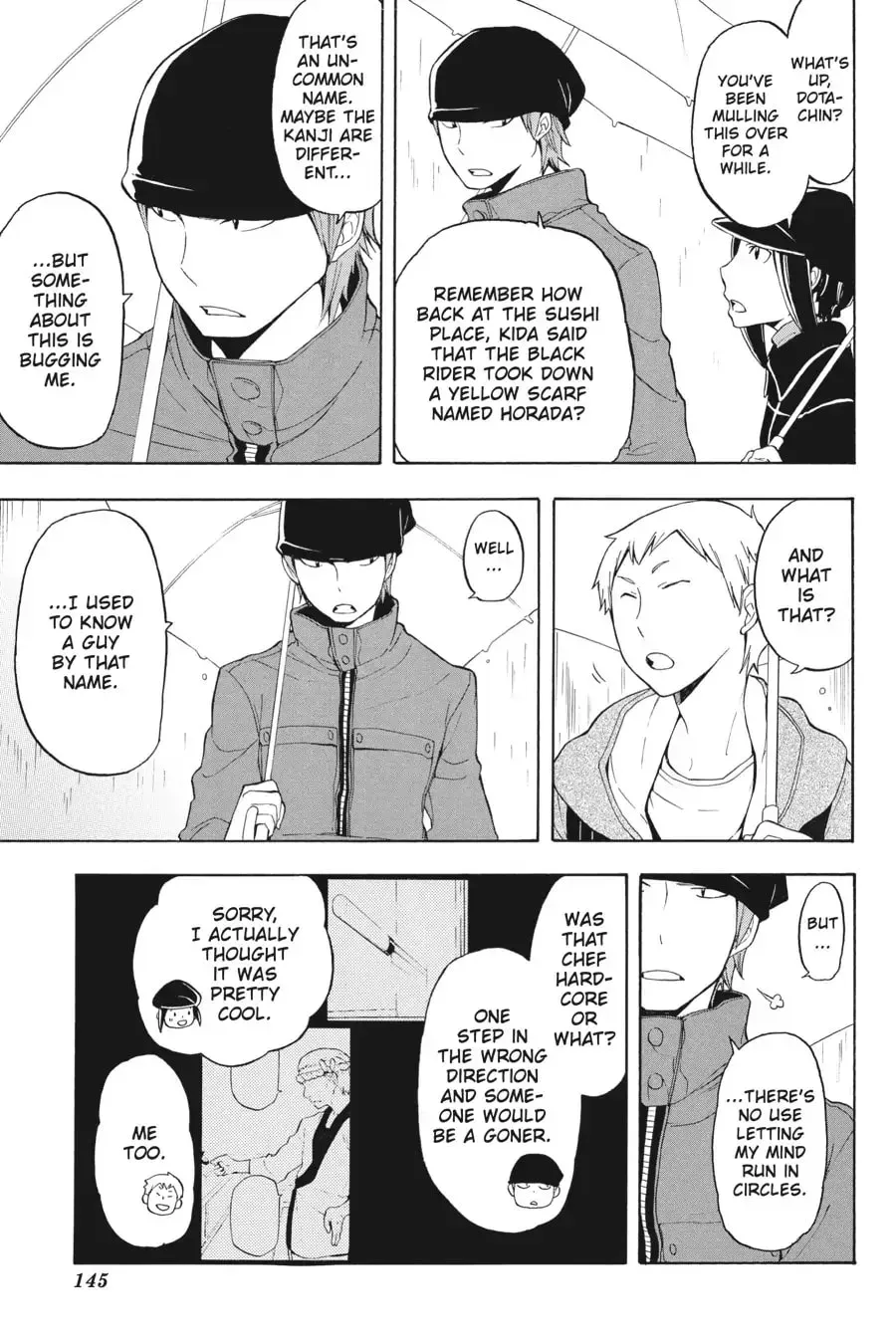 Durarara!! - Yellow Scarves Arc Chapter 10 page 3 - 