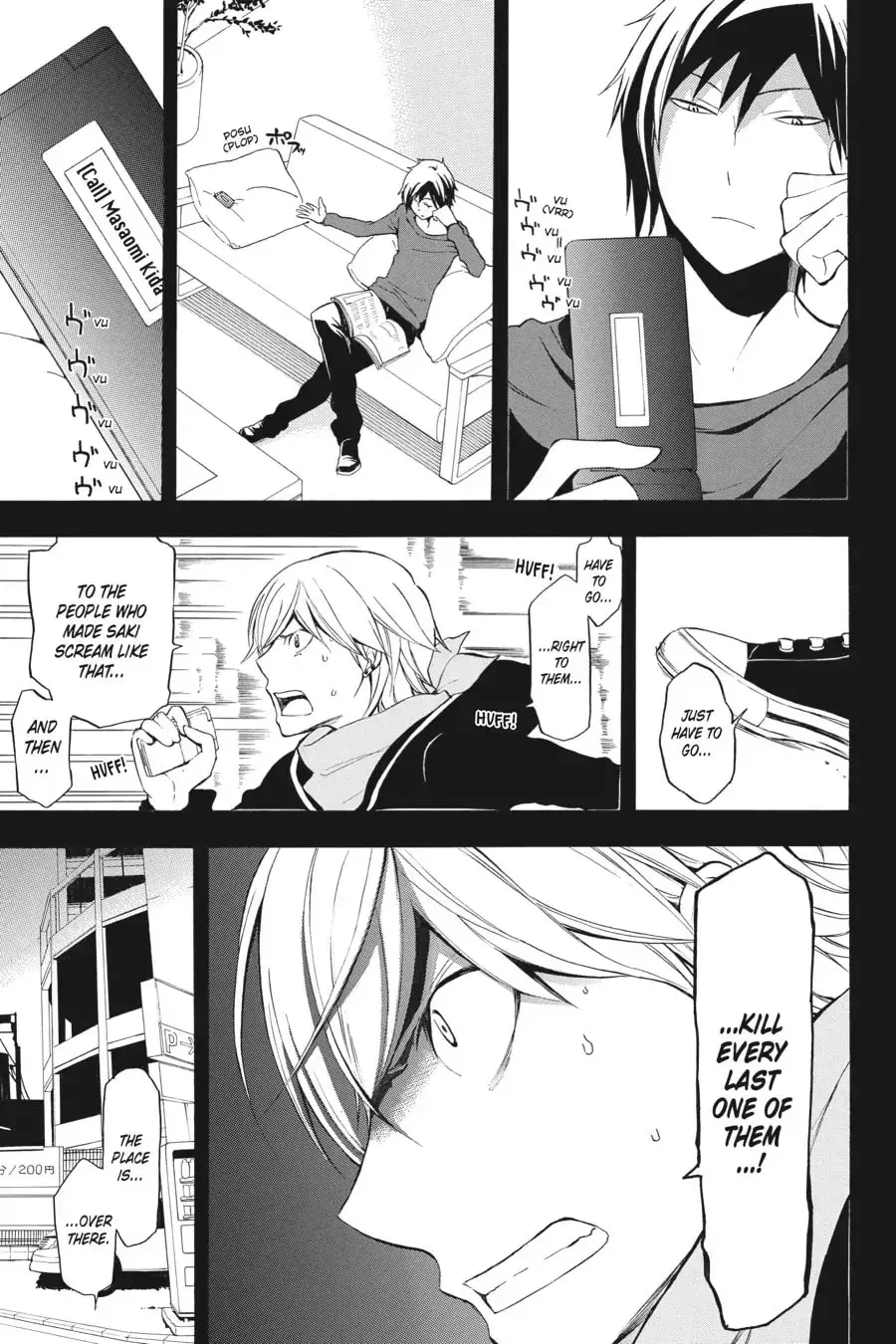 Durarara!! - Yellow Scarves Arc Chapter 10 page 25 - 