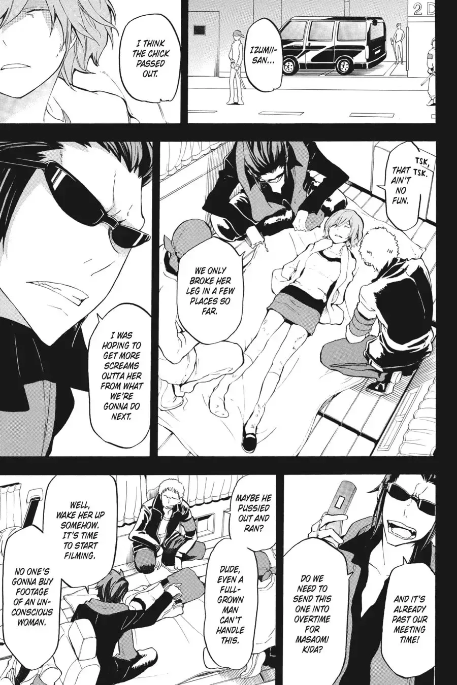 Durarara!! - Yellow Scarves Arc Chapter 11 page 3 - 