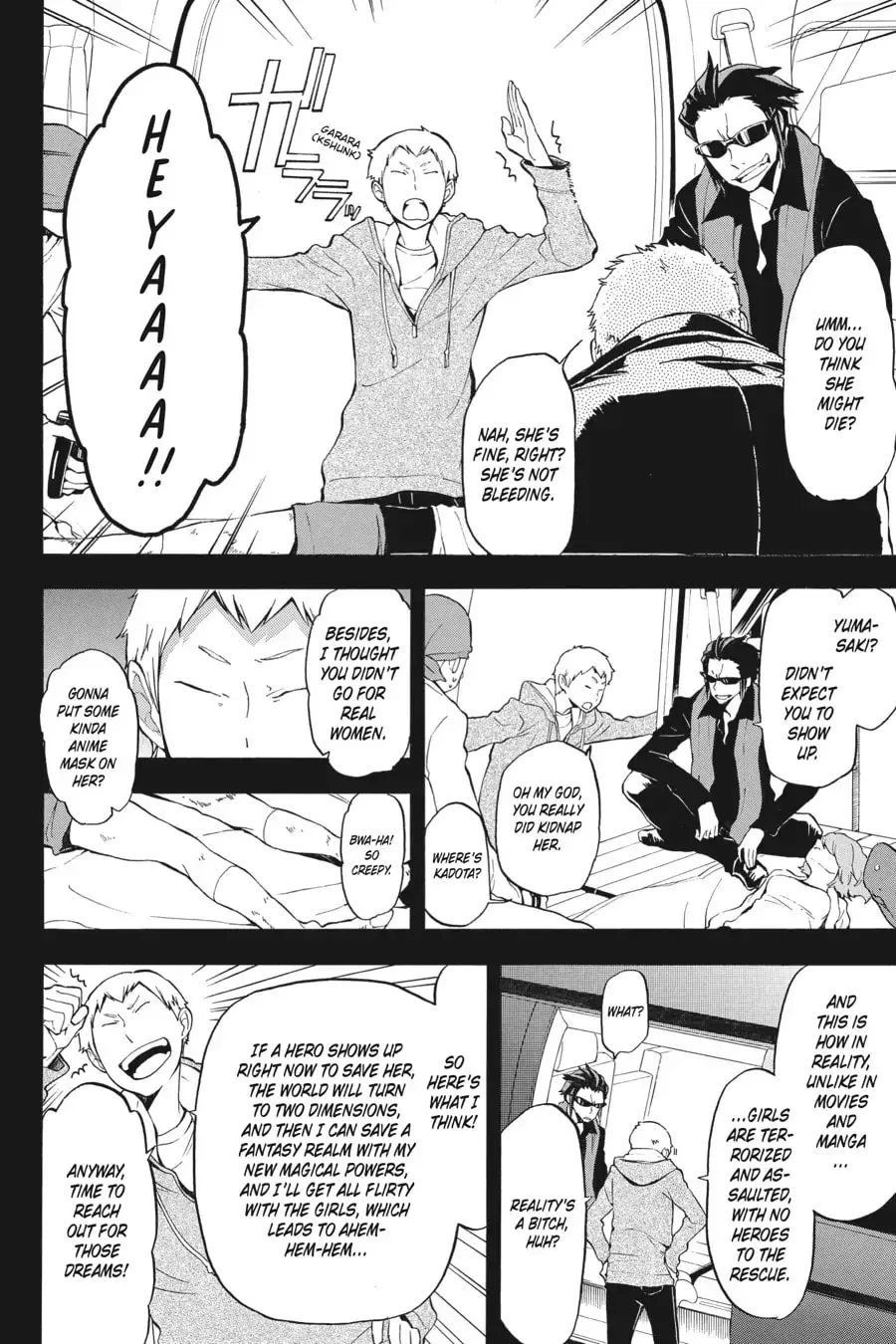 Durarara!! - Yellow Scarves Arc Chapter 11 page 4 - 