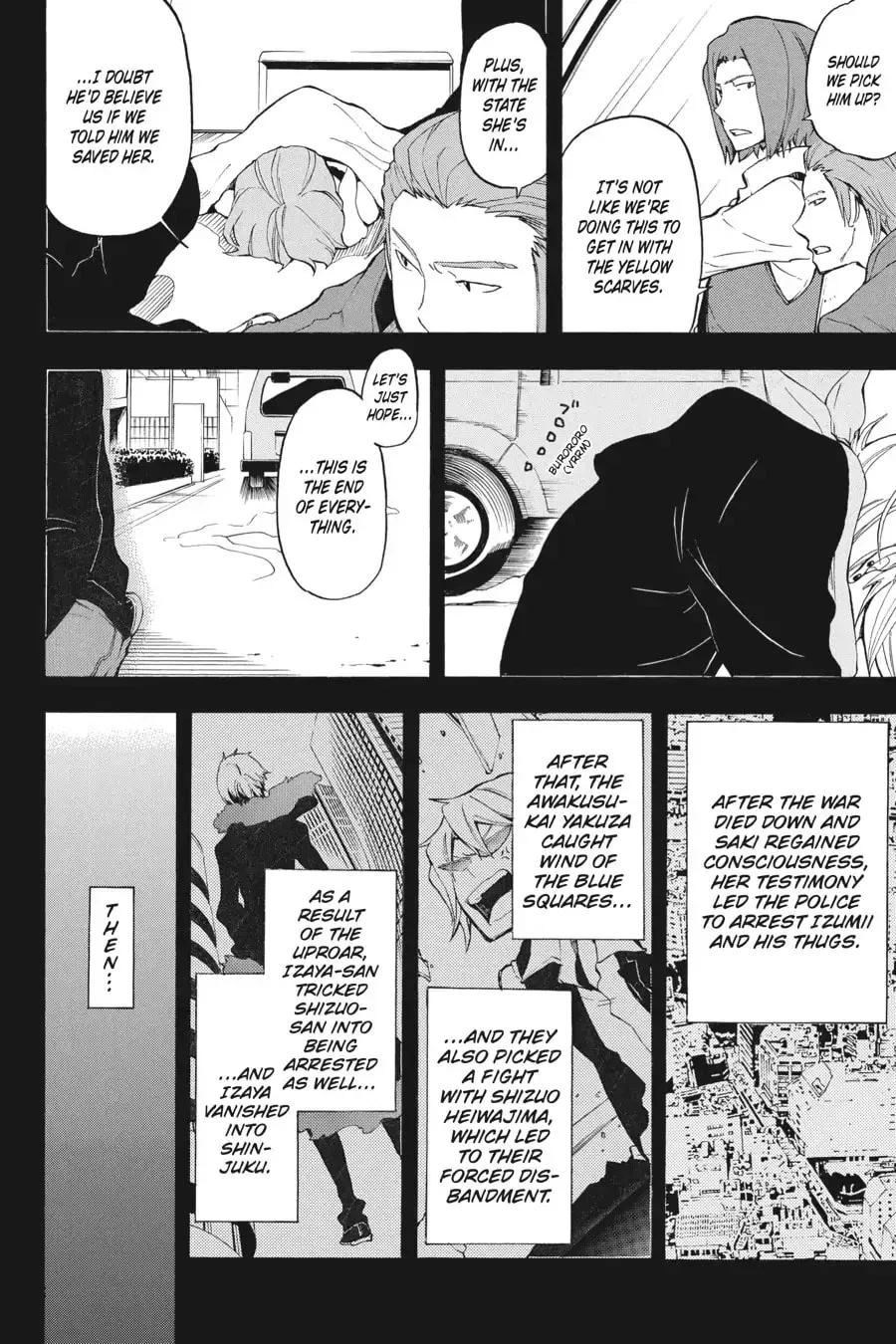 Durarara!! - Yellow Scarves Arc Chapter 11 page 8 - 