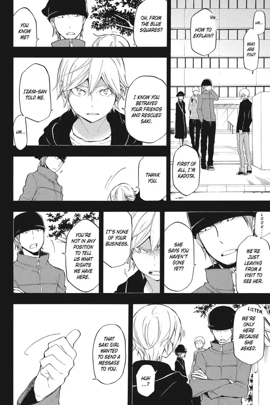 Durarara!! - Yellow Scarves Arc Chapter 11 page 10 - 