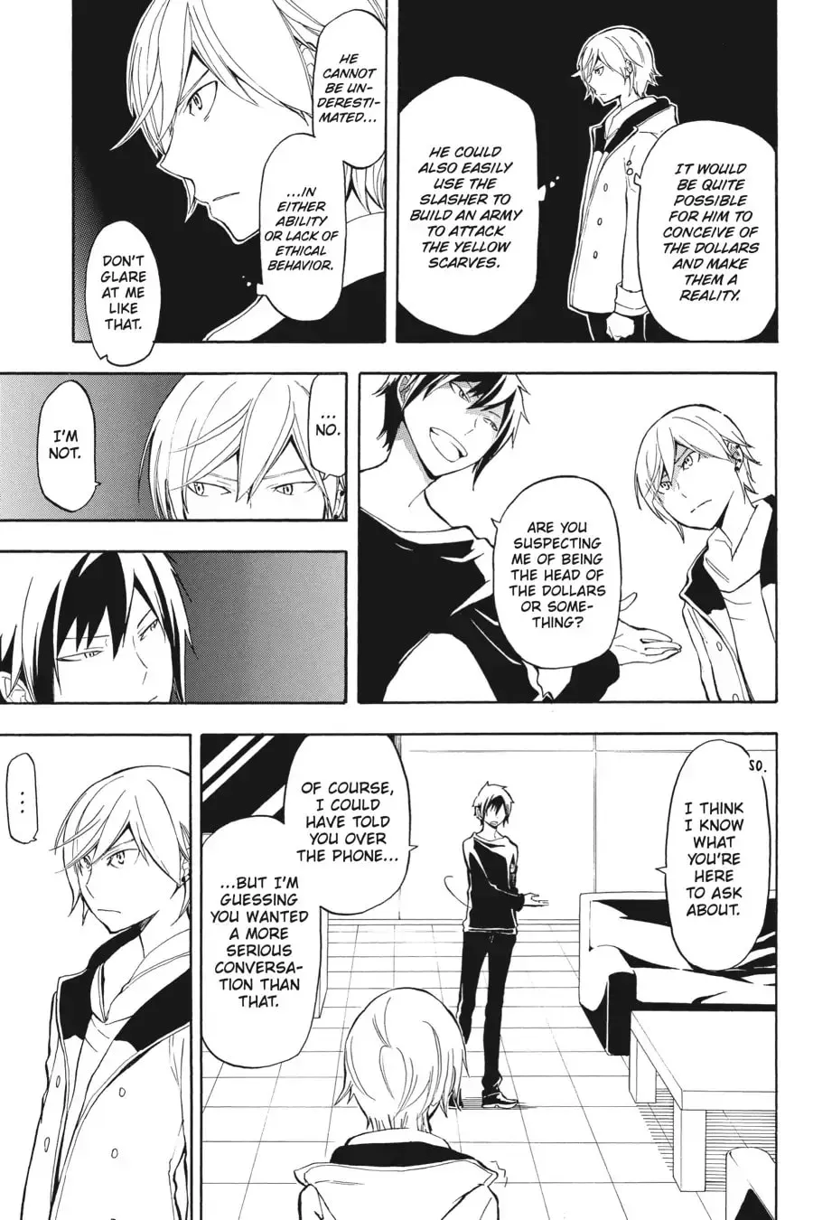 Durarara!! - Yellow Scarves Arc Chapter 12 page 13 - 
