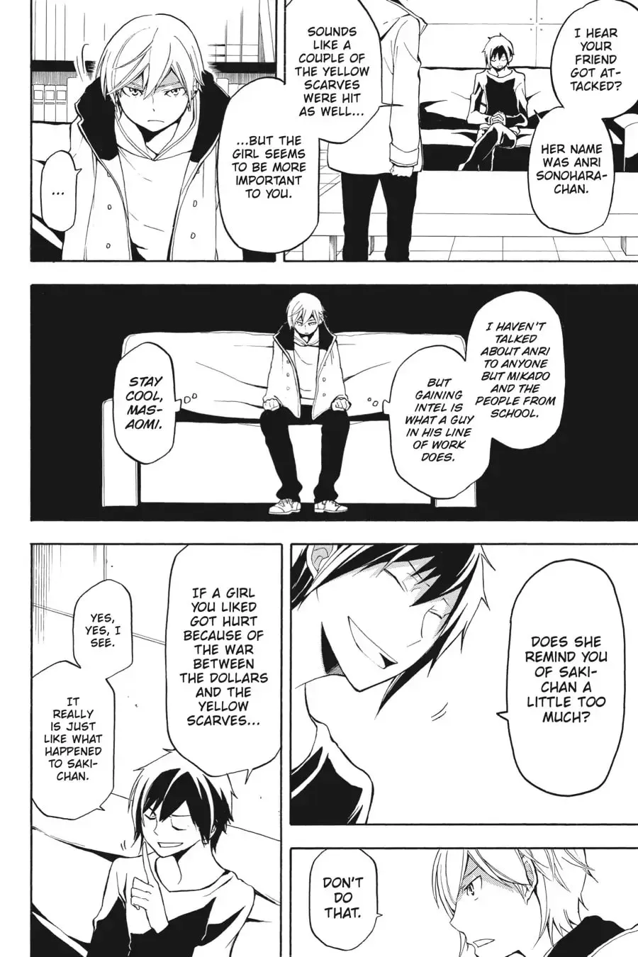 Durarara!! - Yellow Scarves Arc Chapter 12 page 14 - 