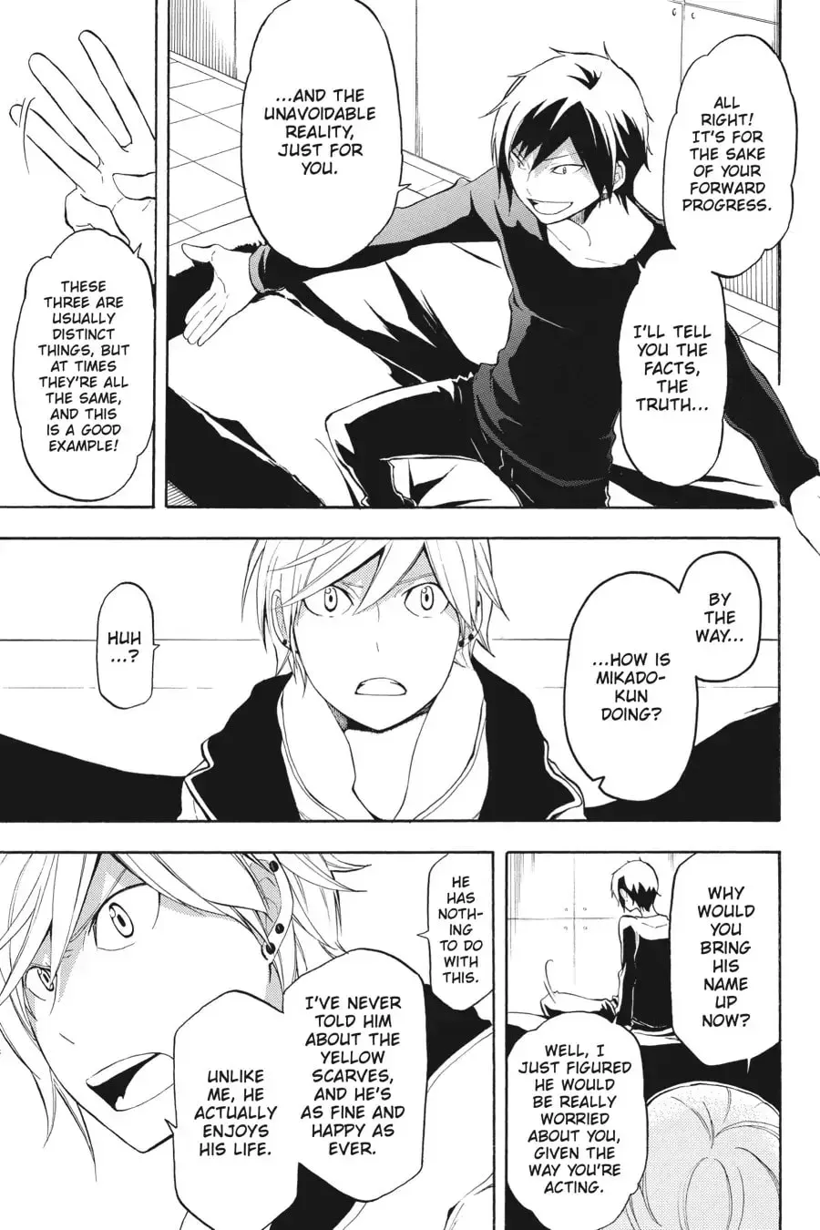 Durarara!! - Yellow Scarves Arc Chapter 12 page 17 - 