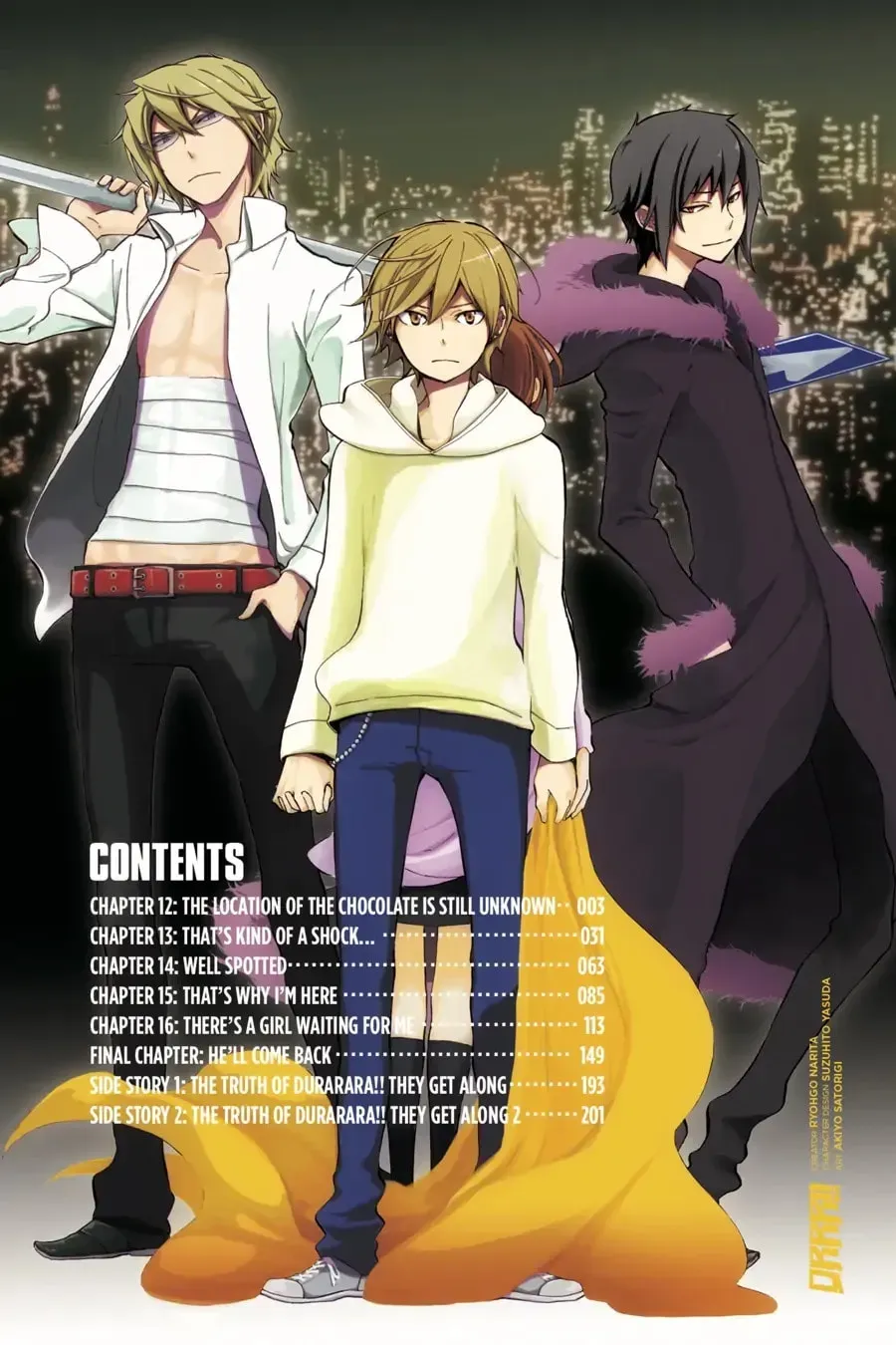Durarara!! - Yellow Scarves Arc Chapter 12 page 4 - 