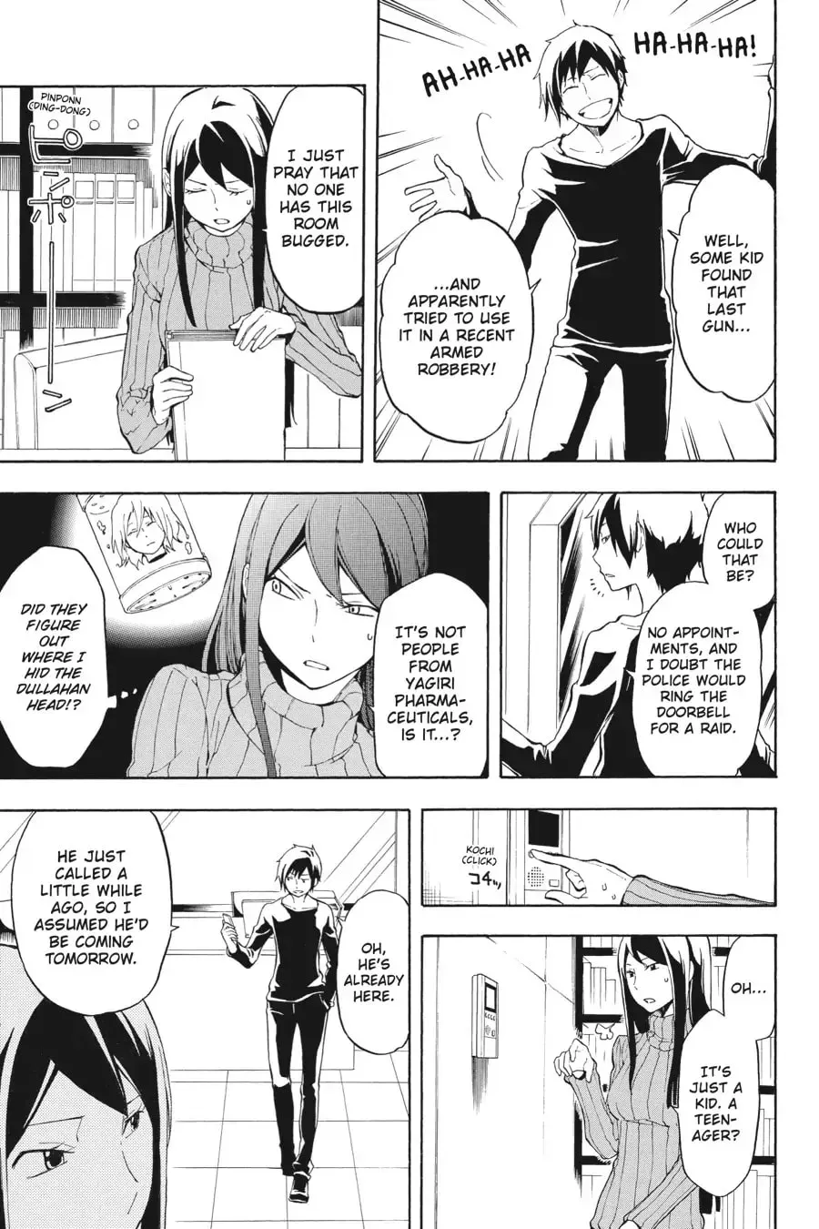 Durarara!! - Yellow Scarves Arc Chapter 12 page 9 - 