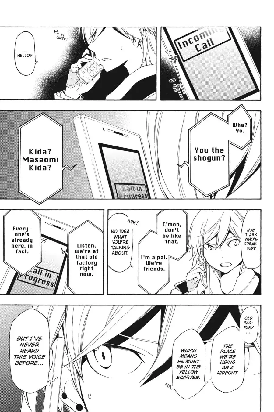 Durarara!! - Yellow Scarves Arc Chapter 13 page 21 - 