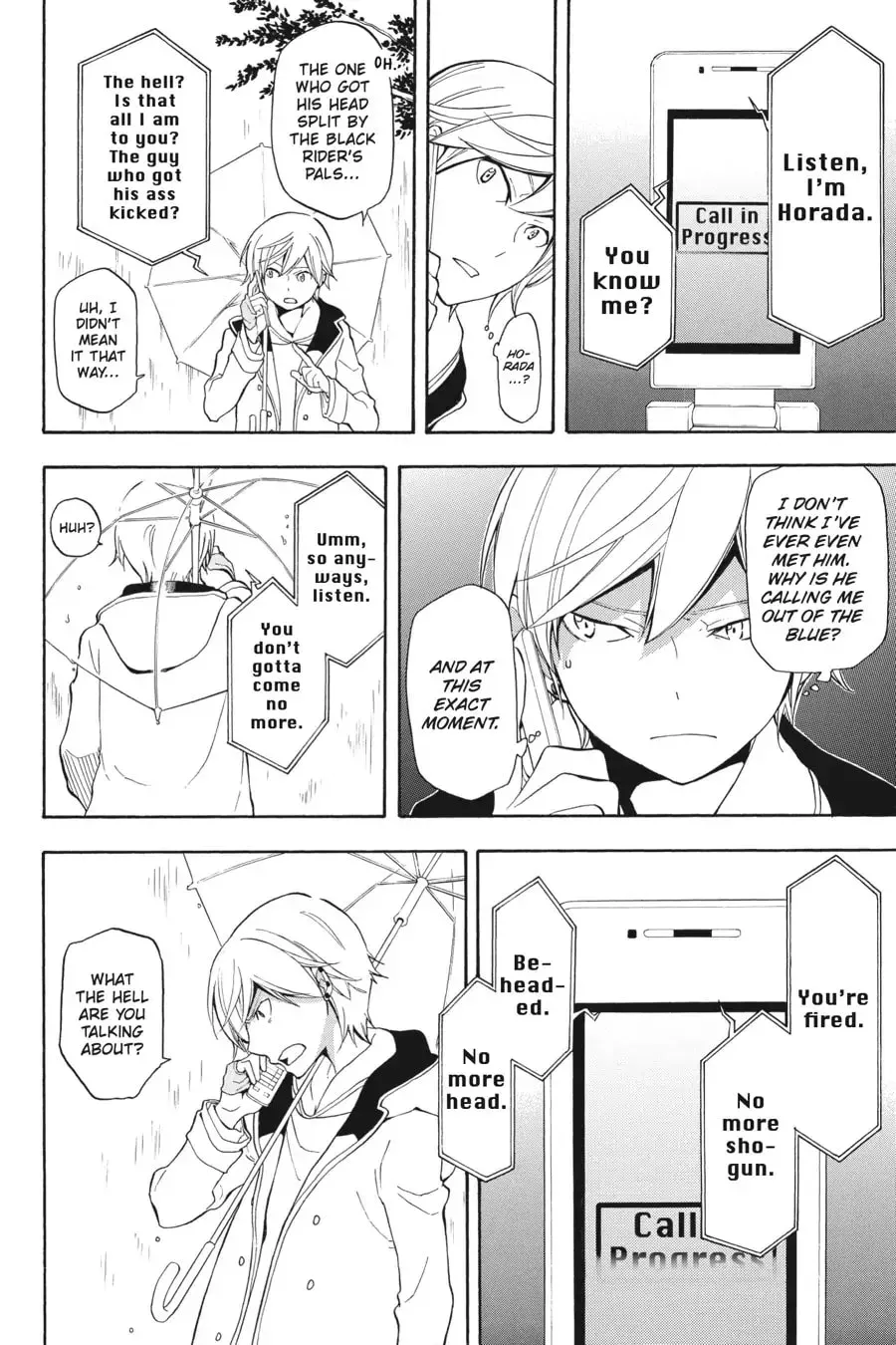 Durarara!! - Yellow Scarves Arc Chapter 13 page 22 - 
