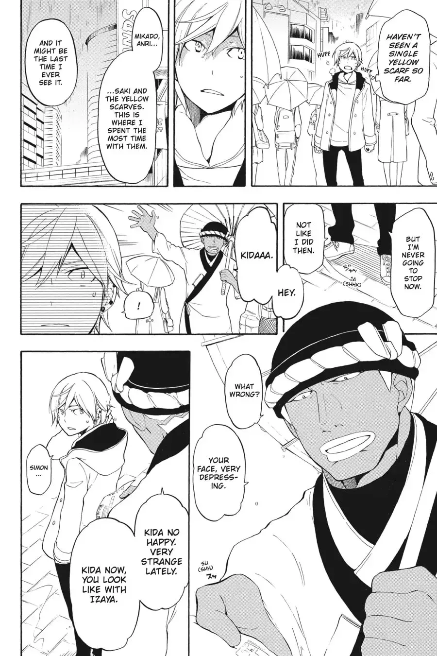 Durarara!! - Yellow Scarves Arc Chapter 13 page 28 - 