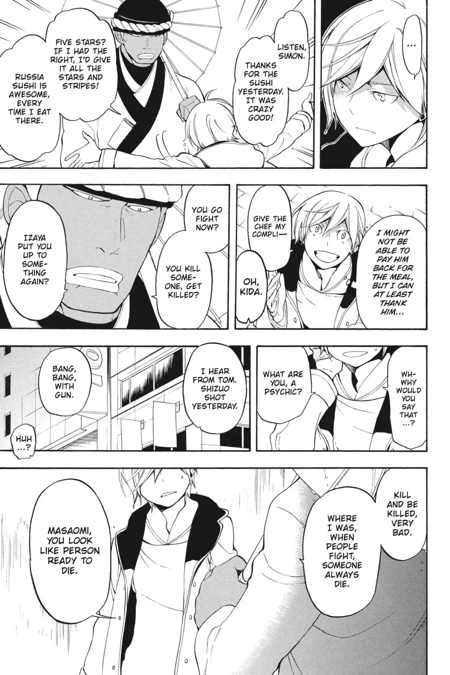 Durarara!! - Yellow Scarves Arc Chapter 13 page 29 - 