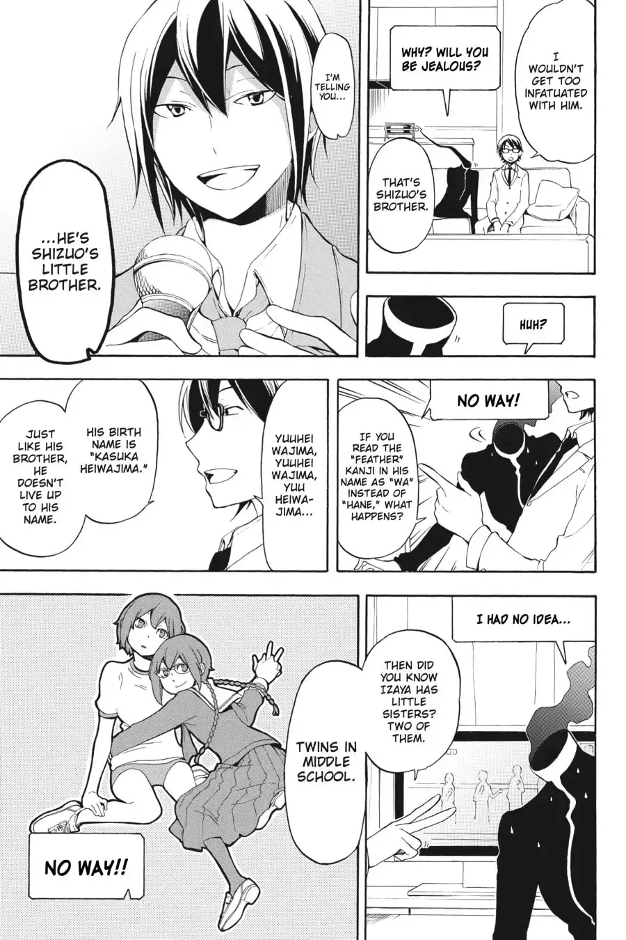 Durarara!! - Yellow Scarves Arc Chapter 13 page 9 - 