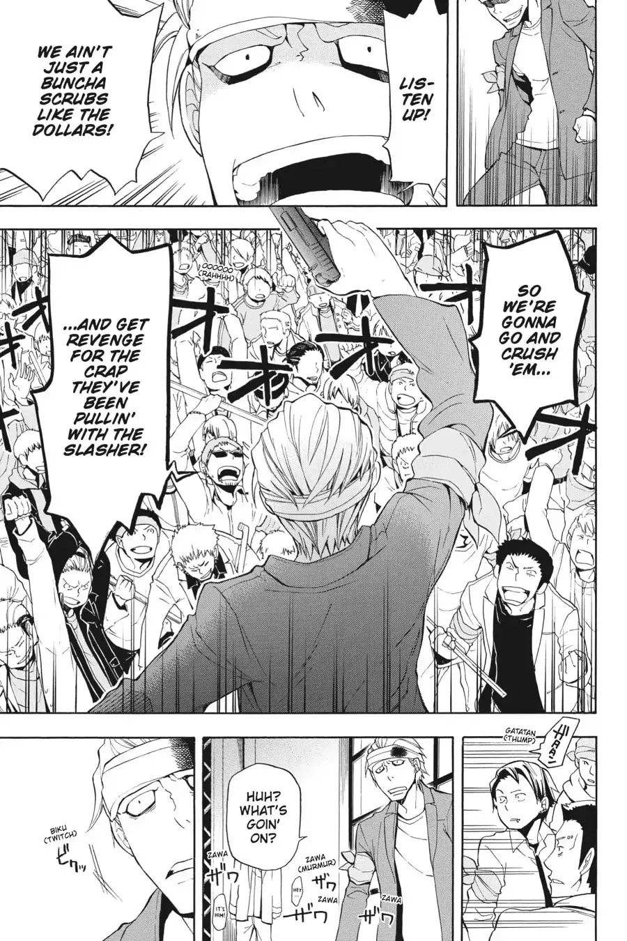 Durarara!! - Yellow Scarves Arc Chapter 14 page 19 - 