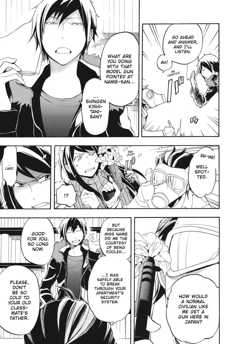Durarara!! - Yellow Scarves Arc Chapter 14 page 3 - 