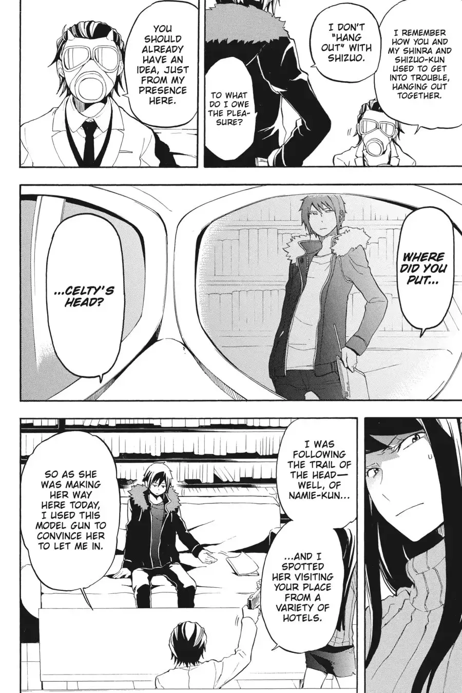 Durarara!! - Yellow Scarves Arc Chapter 14 page 4 - 