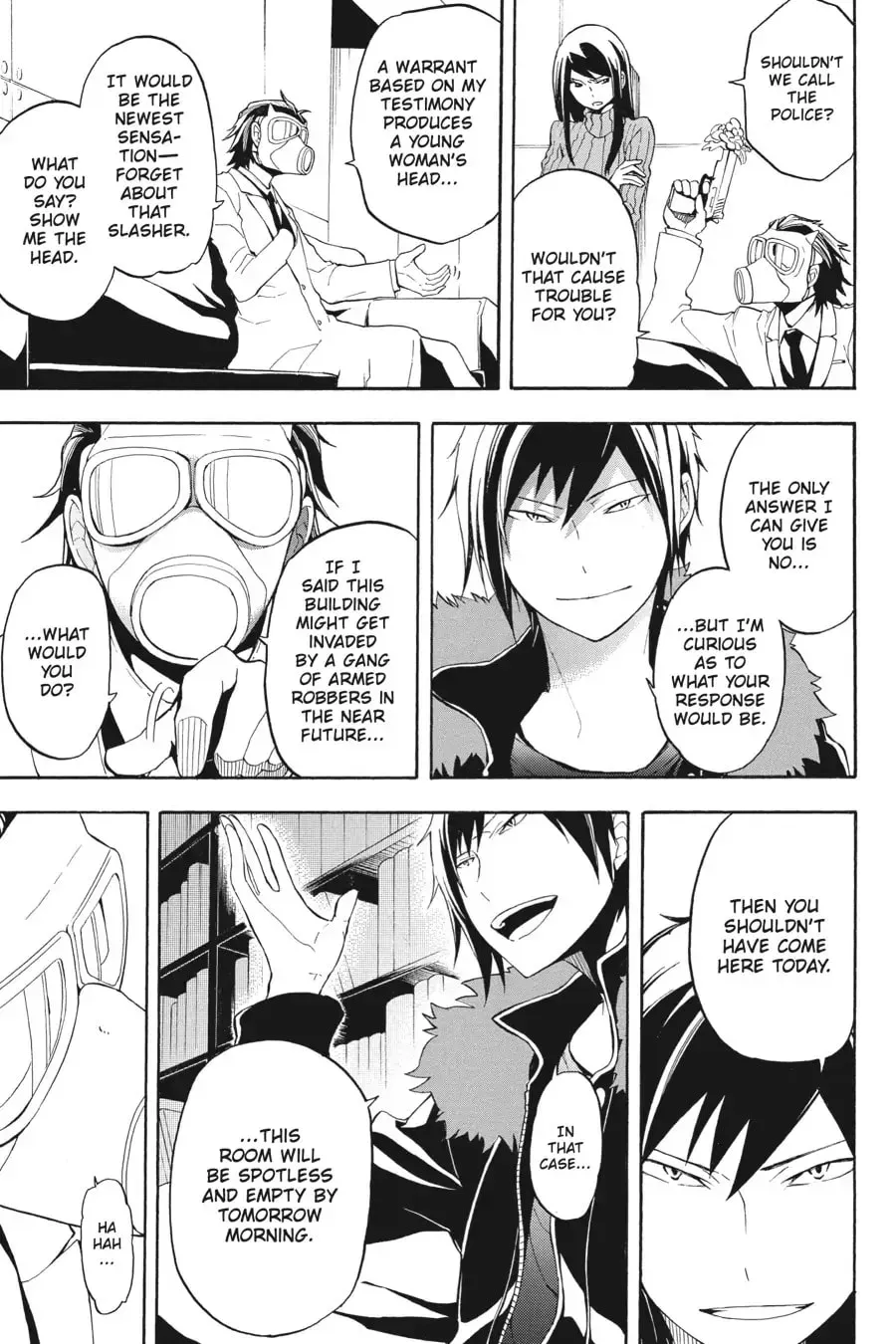 Durarara!! - Yellow Scarves Arc Chapter 14 page 5 - 