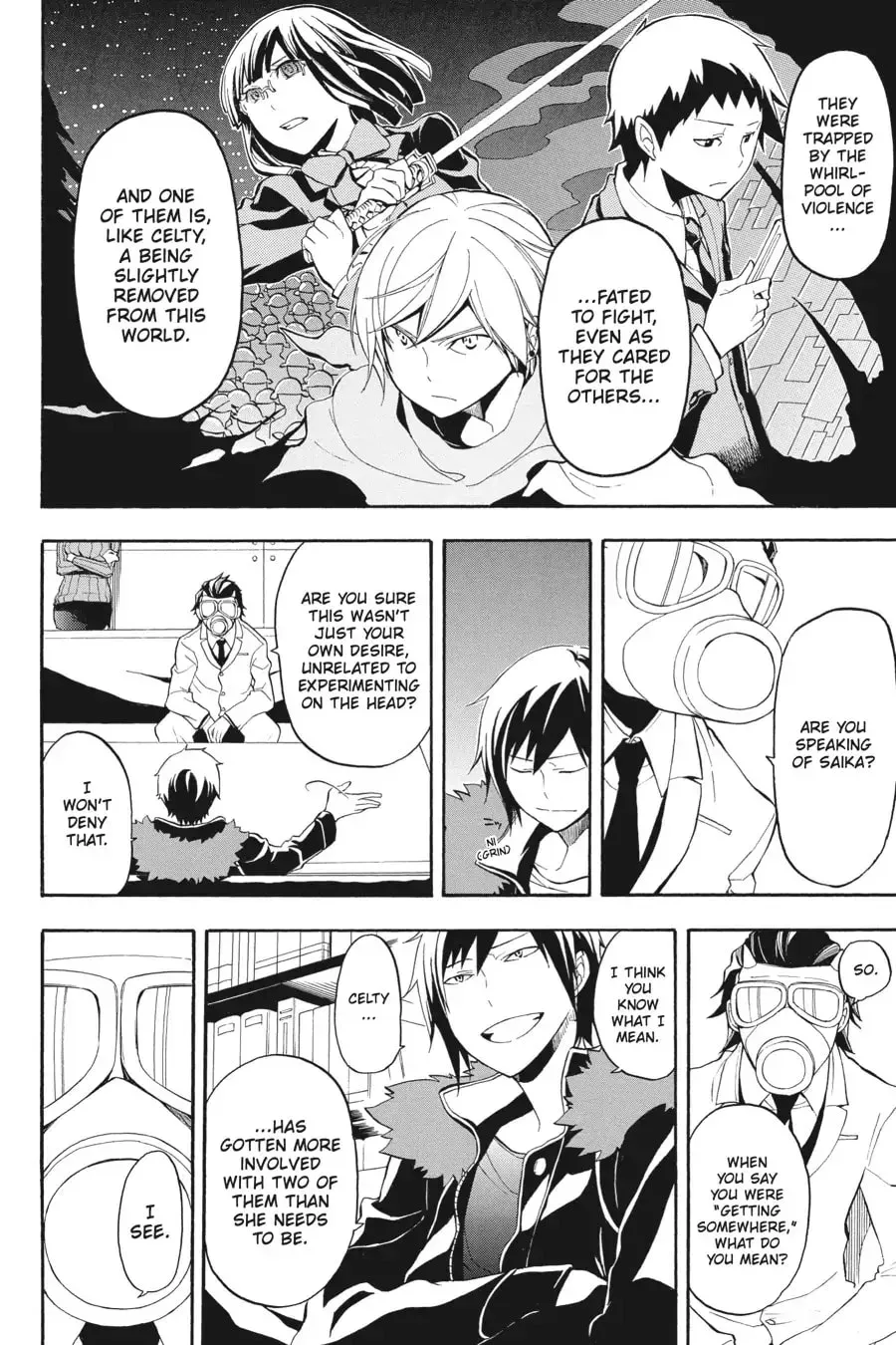 Durarara!! - Yellow Scarves Arc Chapter 14 page 8 - 