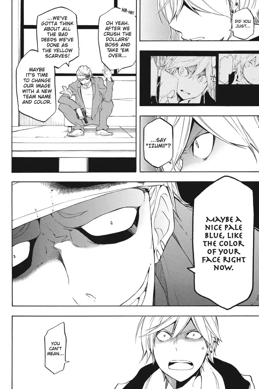 Durarara!! - Yellow Scarves Arc Chapter 15 page 4 - 