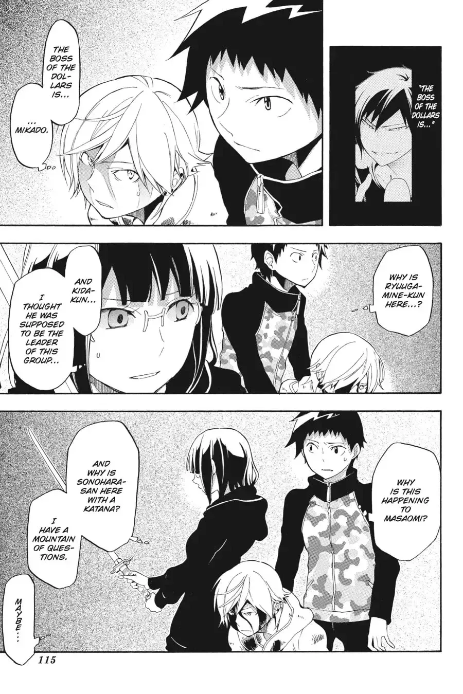 Durarara!! - Yellow Scarves Arc Chapter 16 page 3 - 
