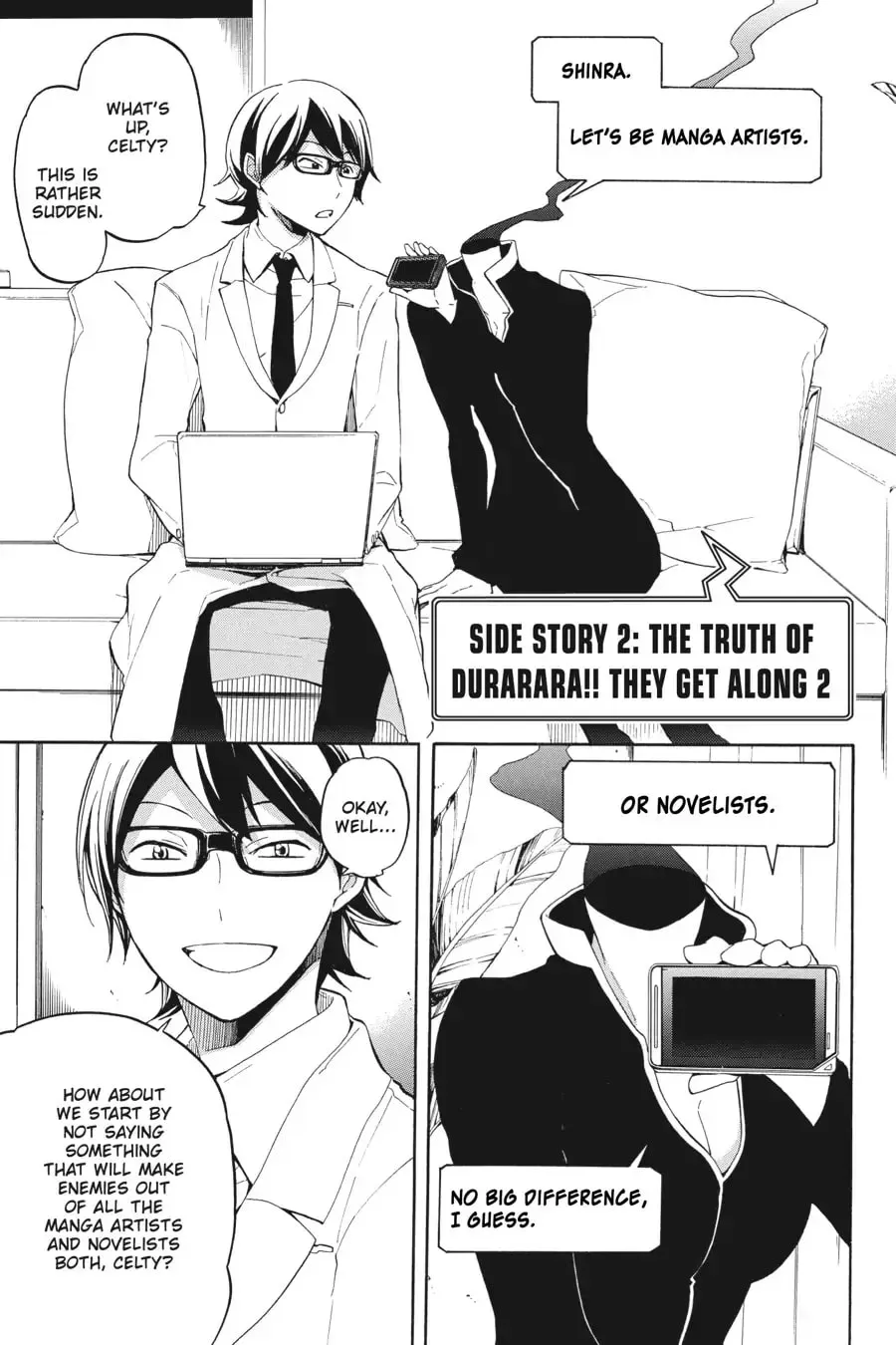 Durarara!! - Yellow Scarves Arc Chapter 17.5 page 9 - 