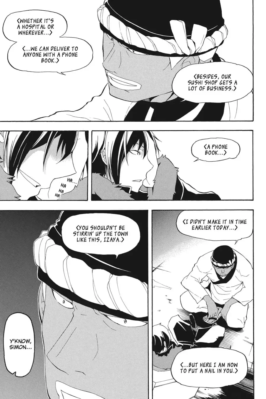 Durarara!! - Yellow Scarves Arc Chapter 17 page 7 - 