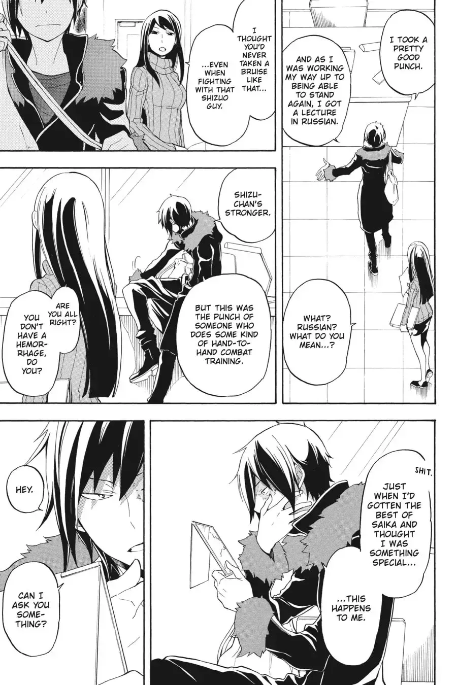 Durarara!! - Yellow Scarves Arc Chapter 17 page 9 - 