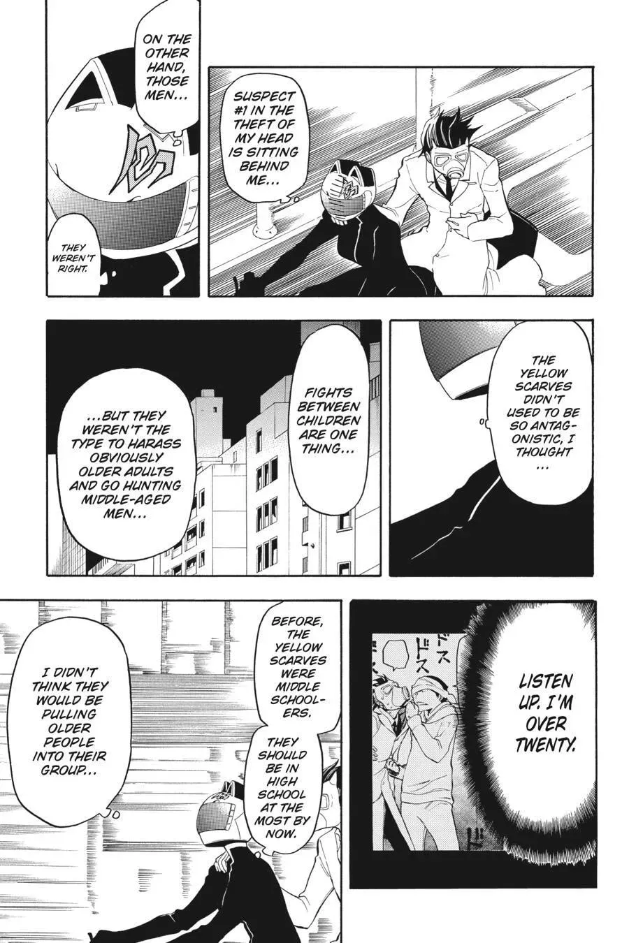 Durarara!! - Yellow Scarves Arc Chapter 2 page 35 - 