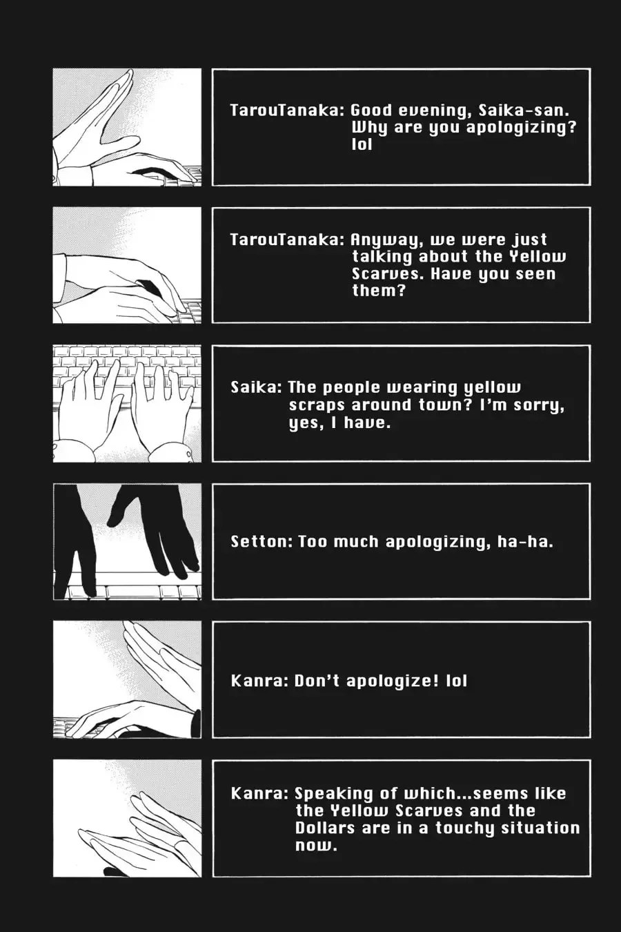 Durarara!! - Yellow Scarves Arc Chapter 4 page 3 - 