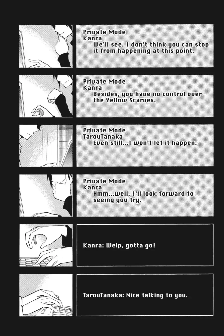 Durarara!! - Yellow Scarves Arc Chapter 4 page 21 - 