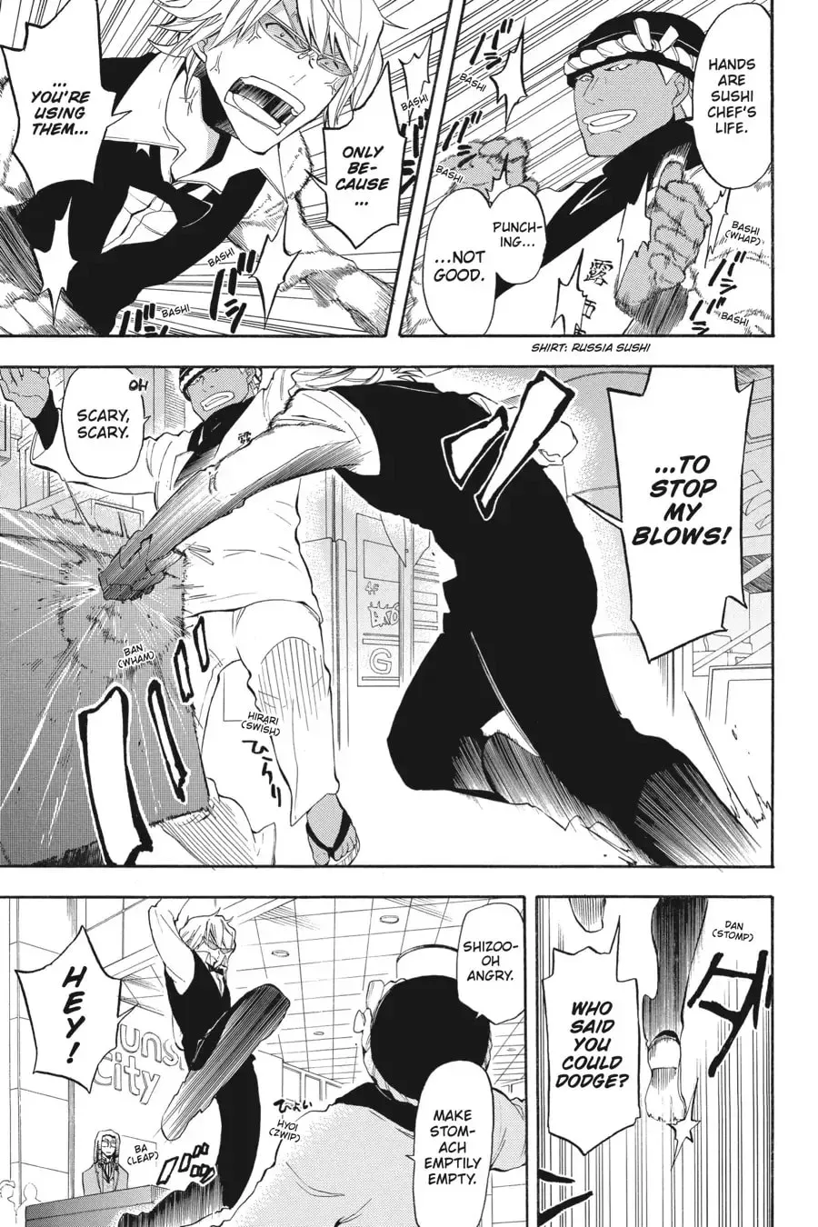 Durarara!! - Yellow Scarves Arc Chapter 4 page 27 - 