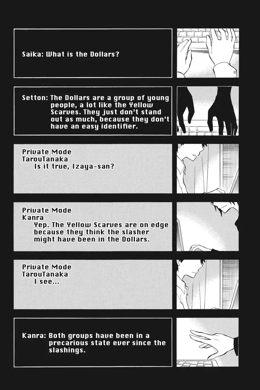 Durarara!! - Yellow Scarves Arc Chapter 4 page 4 - 
