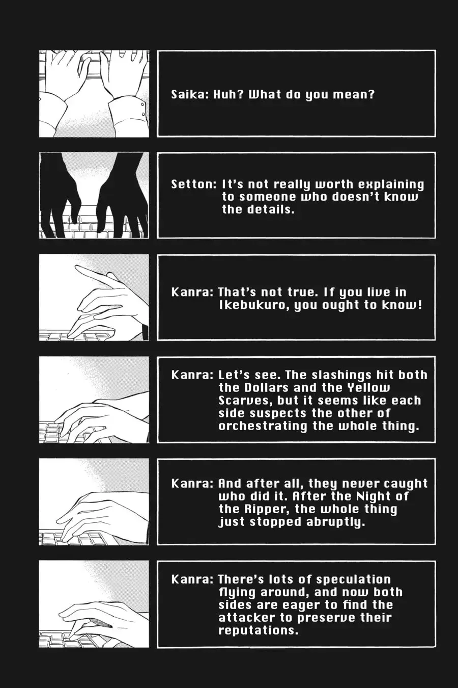 Durarara!! - Yellow Scarves Arc Chapter 4 page 5 - 