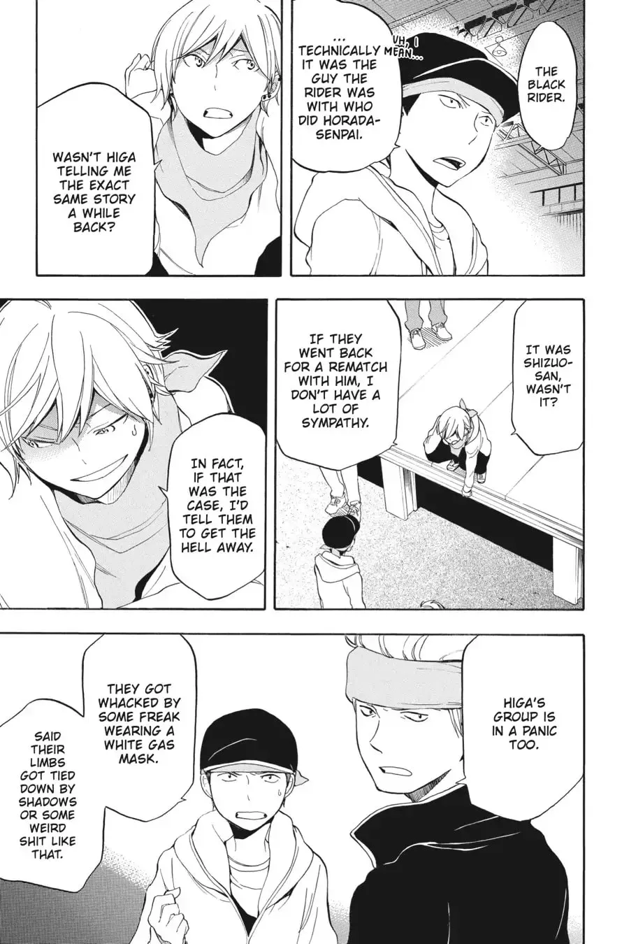 Durarara!! - Yellow Scarves Arc Chapter 5 page 23 - 