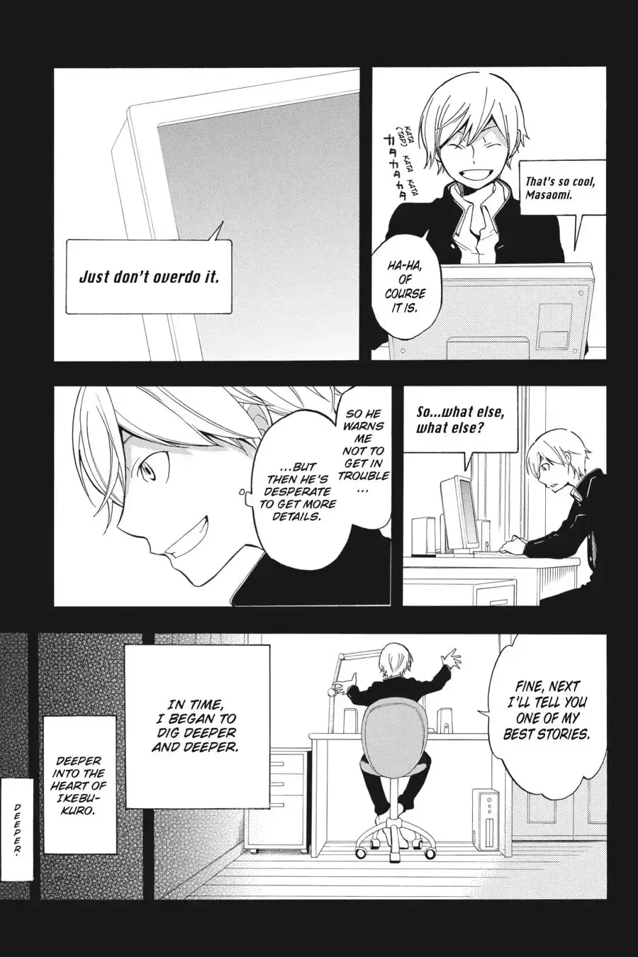 Durarara!! - Yellow Scarves Arc Chapter 5 page 7 - 