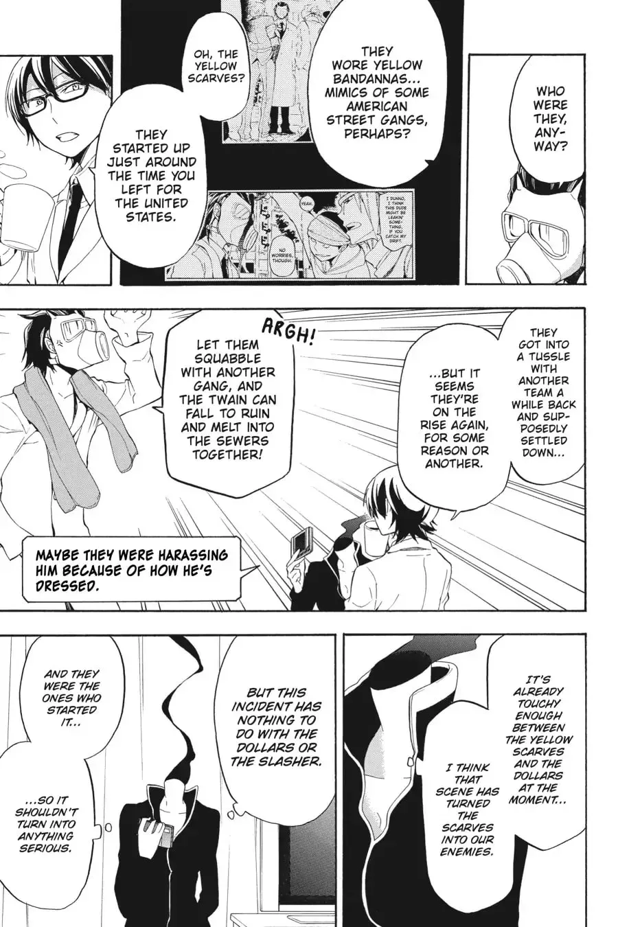 Durarara!! - Yellow Scarves Arc Chapter 6 page 9 - 